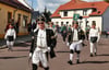 Schnappschuss vom Festumzug in Gerbstedt zum Stadtjubiläum. 