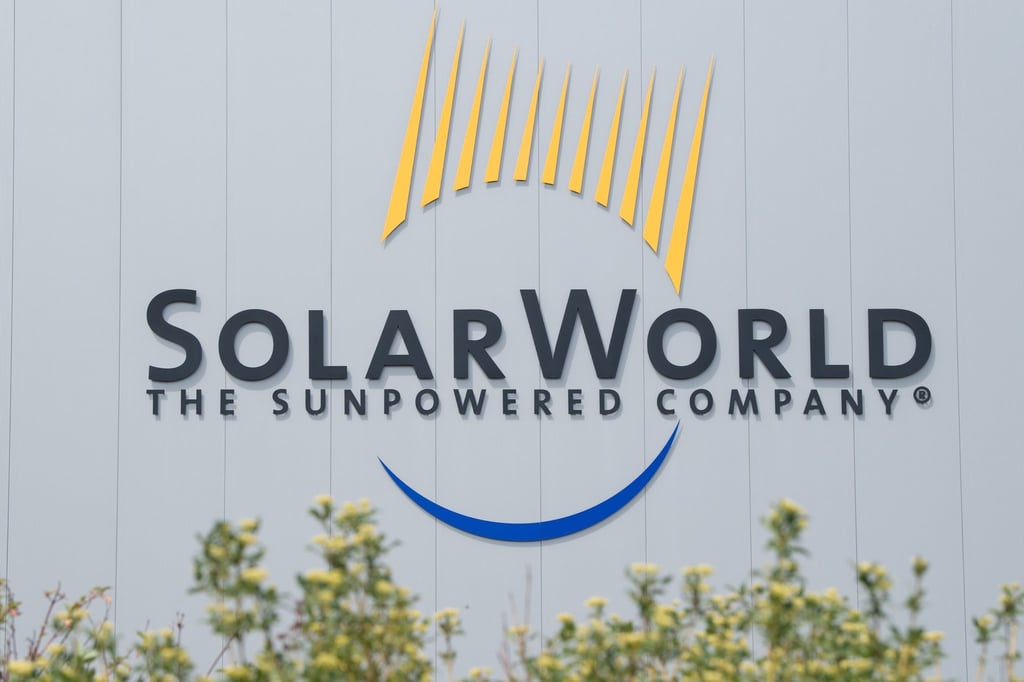 Solarworld produzierte unter anderem in Freiberg Solarmodule. (Archibvild)