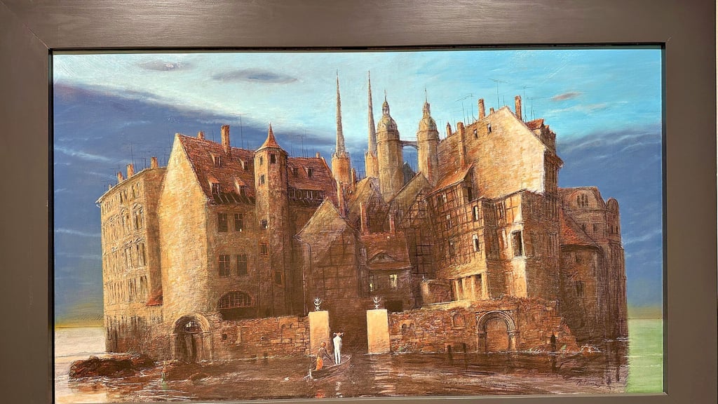Der Harlekin überquert den Fluss: Ralph Penz’ „Toteninsel“ aus dem Jahr 2012