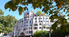 Das Hundertwasserhaus Grüne Zitadelle Magdeburg 2025. Es besteht seit 20 Jahren. 