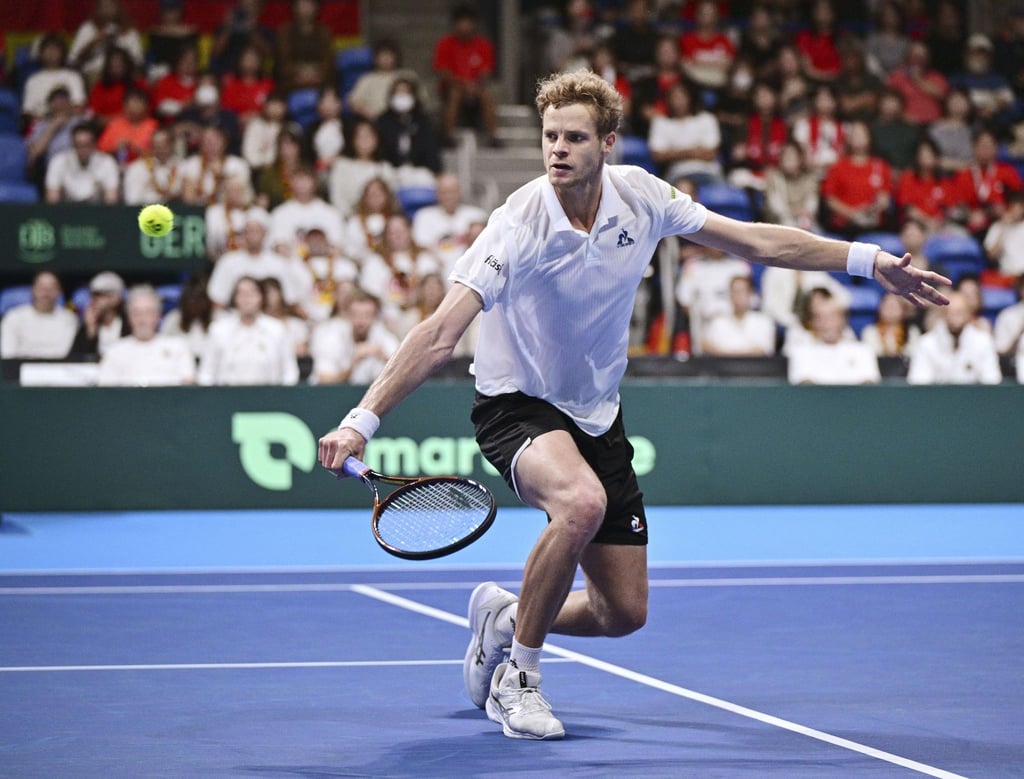 Der deutsche Tennisprofi Yannick Hanfmann. (Archiv)