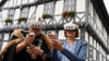 Durch die VR-Brille können Nutzer historische Gebäude besichtigen.