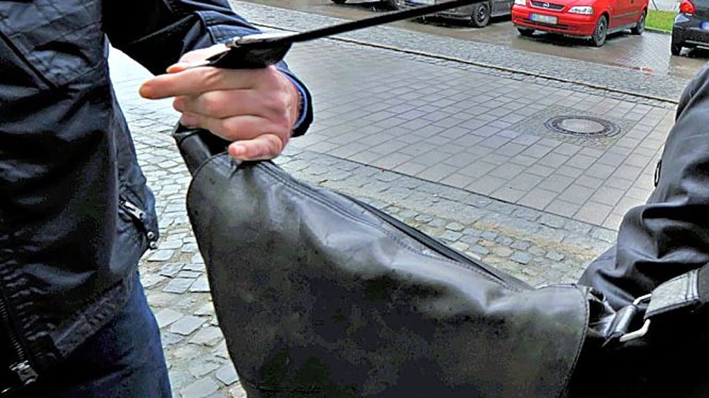 Die Polizei im Seeland widmet sich thematisch dem Handtaschenraub.