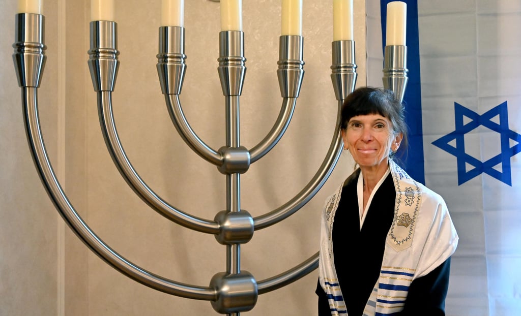 Larisa Korshevnyuk, Vorsitzende der Liberalen Jüdischen Gemeinde zu Magdeburg.