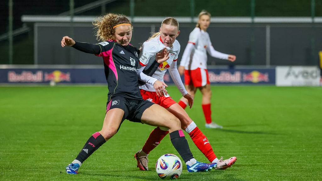 In den Zweikämpfen nicht robust genug: die Frauen von RB Leipzig.