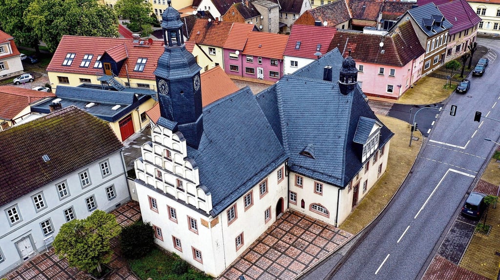 Das Rathaus in Allstedt.
