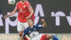 Spieler des Spiels: HSV-Doppeltorschütze Rayan Philippe (r)