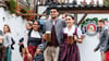 Neu-Stürmer Luis Díaz kann sich auf dem Oktoberfest feiern lassen.