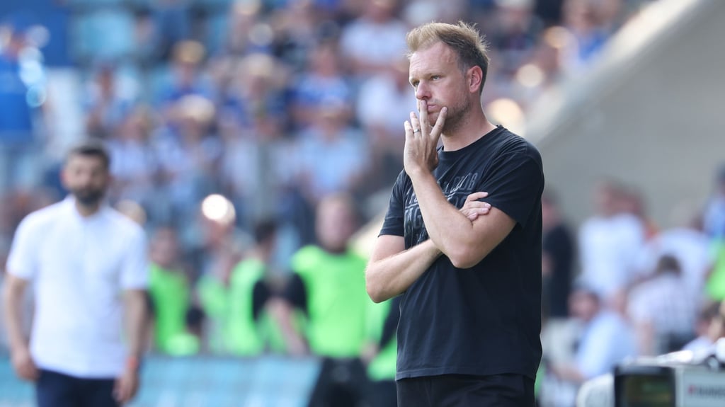 Hat volles Vertrauen in die Elf aus Karlsruhe: FCM-Trainer Markus Fiedler.