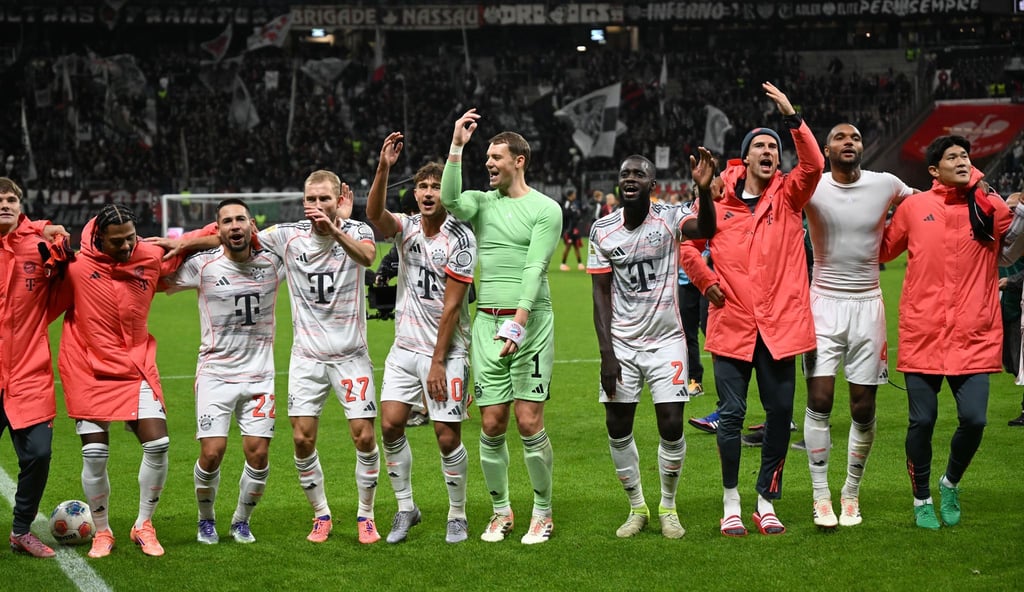 Die Bayern feierten bei Eintracht Frankfurt den nächsten dominanten Erfolg.
