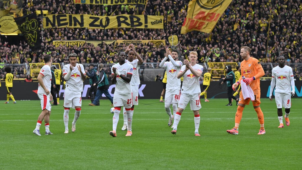 RB Leipzig holte in Dortmund einen Punkt.