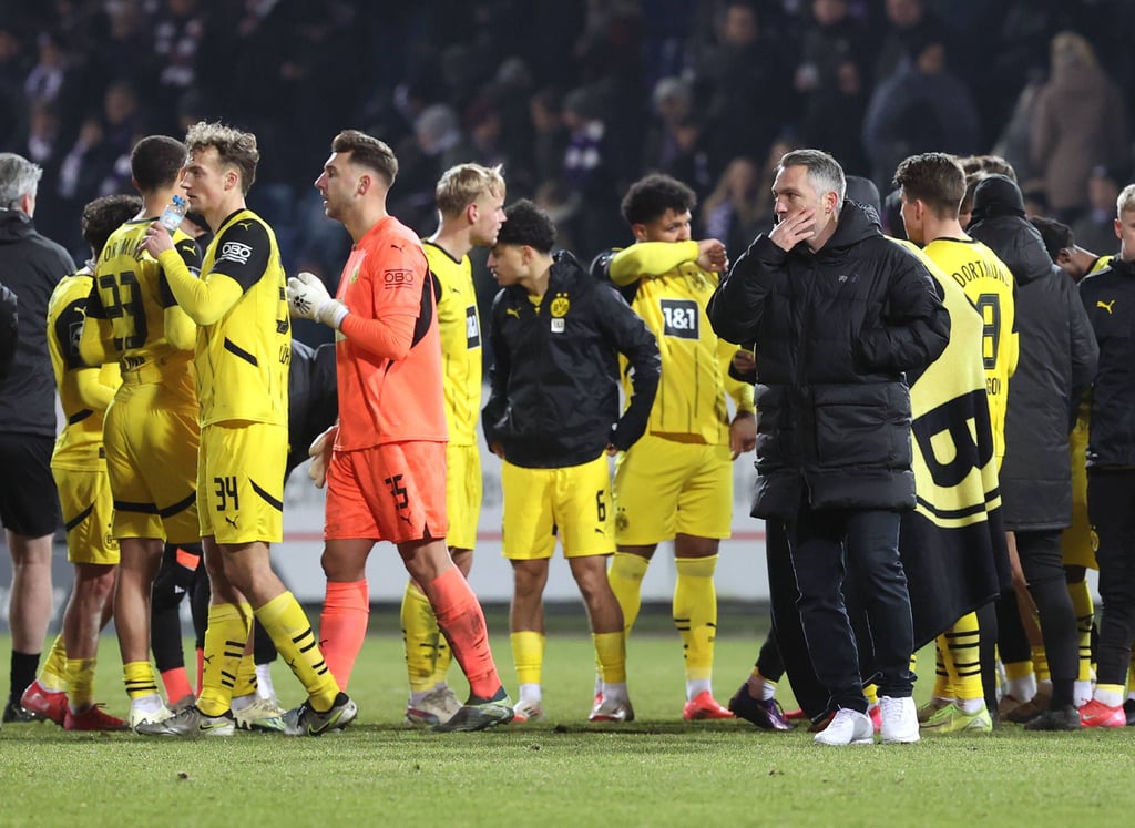 Jan Zimmermann nach einer Niederlage mit der BVB-U23 in Osnabrück