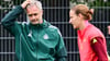 Was tun in der Torfrau-Frage? DFB-Trainer Christian Wück (l.) und Stammkeeperin Ann-Katrin Berger.
