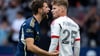 Thomas Müller (links) hatte beim 4:1 mit Vancouver viel zu Jubeln.