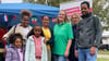 Für sie ist das Café „International“ ein Ort der Begegnung: Leyla Kasae, Adanesch Kasae, Eyerus Kasae, Luwam Hubta, Anett Ranwig, Britta Meyer und Maharena Shefa. 