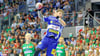 Justin Kurch (vorn) begann einst in Zeitz mit dem Handball.