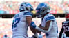 St. Brown (rechts) und die Lions haben die vergangenen vier Spiele gewonnen.