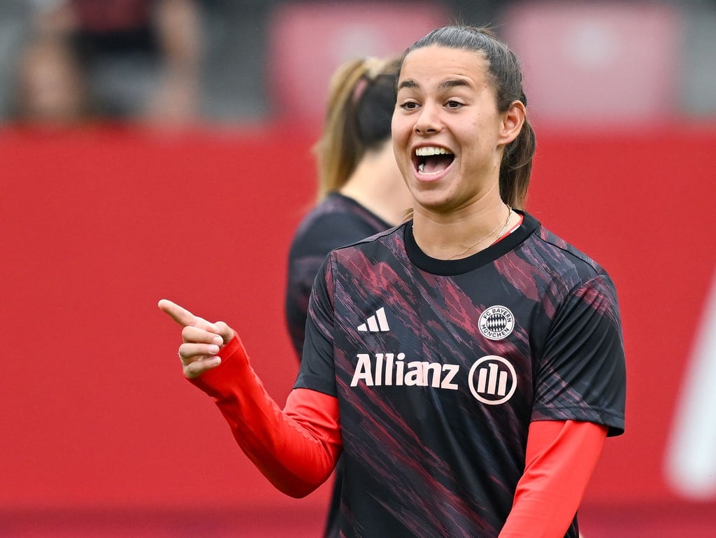 Nationalspielerin Lena Oberdorf und der FC Bayern: Champions League als große Herausforderung (Archivbild)