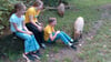 Schüler der Grundschule Am Vogelgesang haben die Patenschaft für eines der neuen Capybaras im Zoo Magdeburg übernommen.