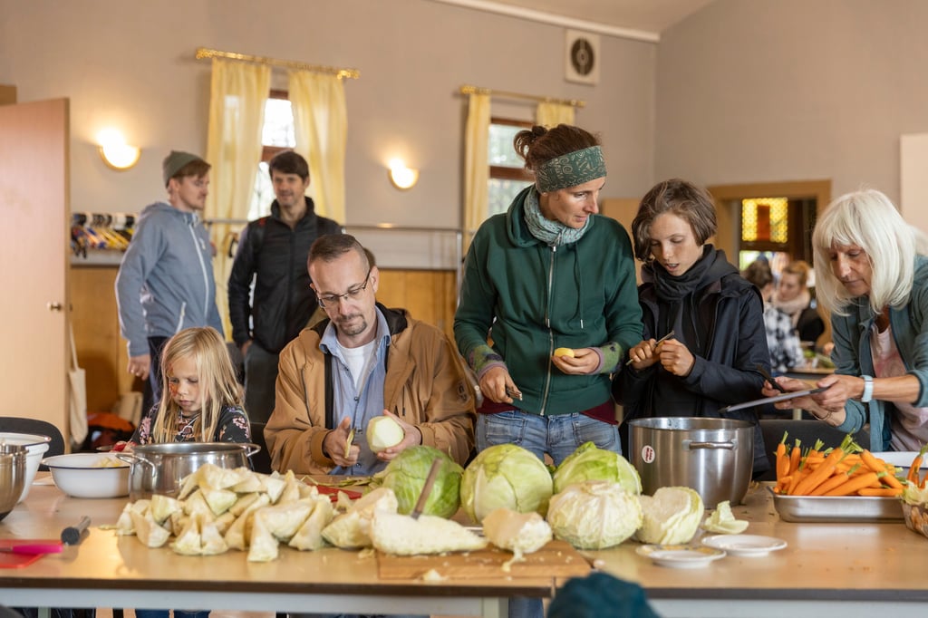 So könnte eine Schnippeldisco in Zukunft auch in Halle aussehen.
