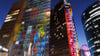 Berlin testet Lichter für Festival of Lights.