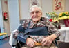 Herbert Mitzscherling feiert seinen 102. Geburtstag im Pflegeheim des Schwesternverbandes in Roßlau.