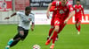 Kilian Zaruba (r.) spielte gegen Meuselwitz erstmals seit April.