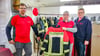 Die Firma Feuerschutz Wilhelm im Industriepark  feiert ihr 35-jähriges Bestehen. Es ist ein Familienbetrieb mit  Karsten, Martina und Uwe Pfau.  
