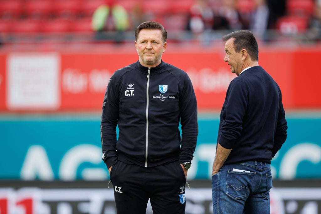 Christian Titz und Otmar Schork bildeten bis zum Sommer 2025 ein Erfolgsduo beim 1. FC Magdeburg – dann zog es den Trainer zu einer neuen Herausforderung.