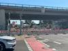Die Ringbrücke über die Brenneckestraße in Magdeburg wird demnächst abgerissen. Die Auf- und Abfahrten sind dann nicht mehr nutzbar.