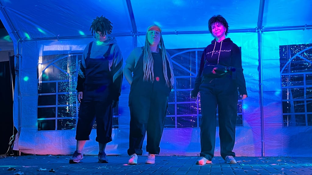 Tic Tac Toe waren in Vogelsdorf auch dabei.