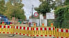 Seit einem Jahr wird am Schlossplatz in Wittenberg gebaut. Jetzt soll ein Ende der Arbeiten in Sicht sein. 