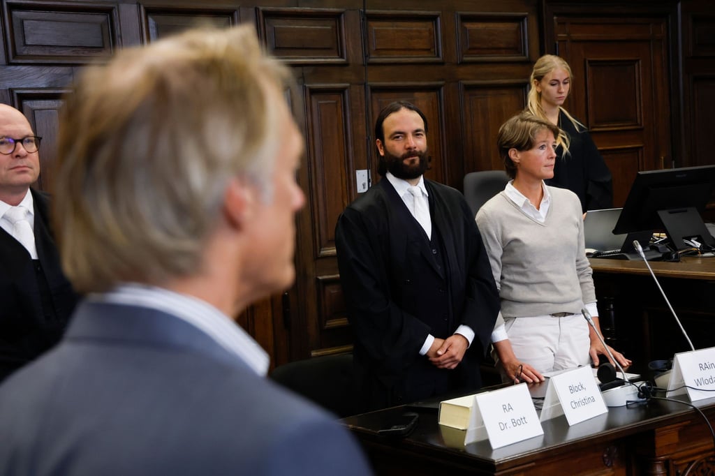 Der Verteidiger von Christina Block wies die Vorwürfe der Nebenklage zurück.