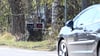 Die Polizei hat auf der B187 in Mühlanger die Geschwindigkeit von Autofahrern kontrolliert.
