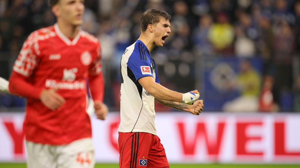 Luka Vuskovic spielt für den HSV.