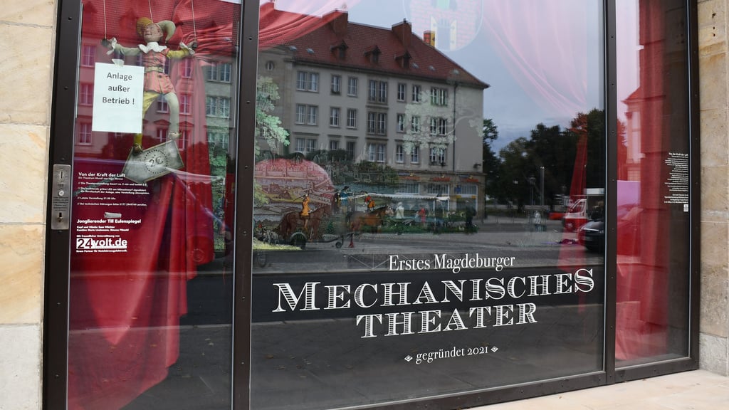 Das Mechanische Theater am Alten Markt in Magdeburg ist seit längerer Zeit nicht in Betrieb.