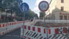 Die Stadt hat die Sperrung an der Baustelle am Magdeburger Nicolaiplatz für Fußgänger entschärft.