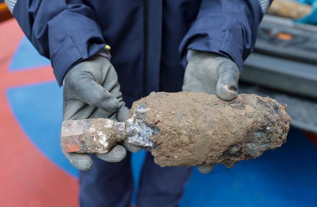 Die Straßen rund um den Fundort der Bombe wurden gesperrt.
