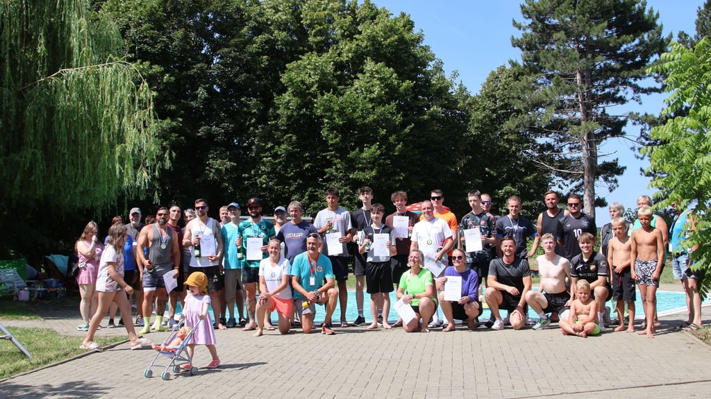 Der Triathlon war wie immer einer der Höhepunkte der Saison im Eilenstedter Freibad.