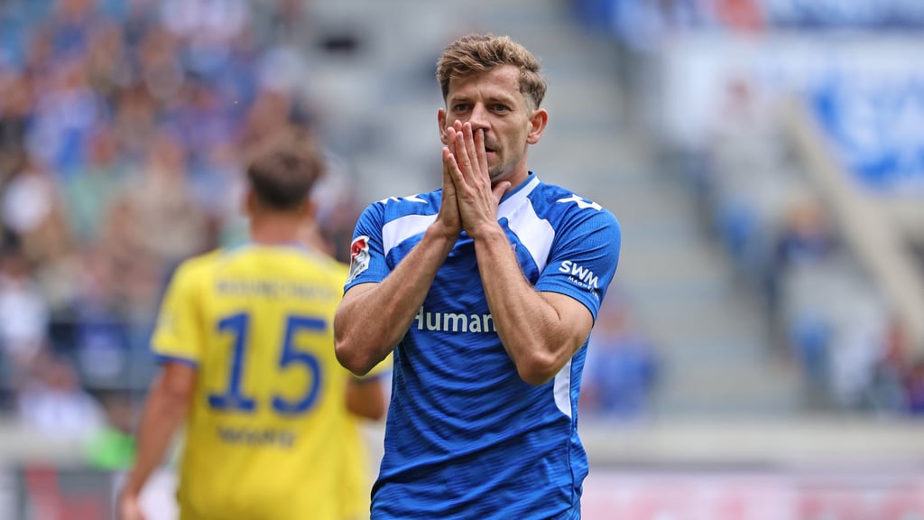 Beim 0:1 gegen Eintracht Braunschweig am 3. August mussten sich Alexander Nollenberger und Co. vom 1. FC Magdeburg über ihre Chancenverwertung ärgern.