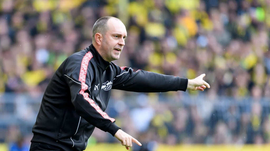 Ole Werner bei Bundesliga-Spiel gegen den BVB.