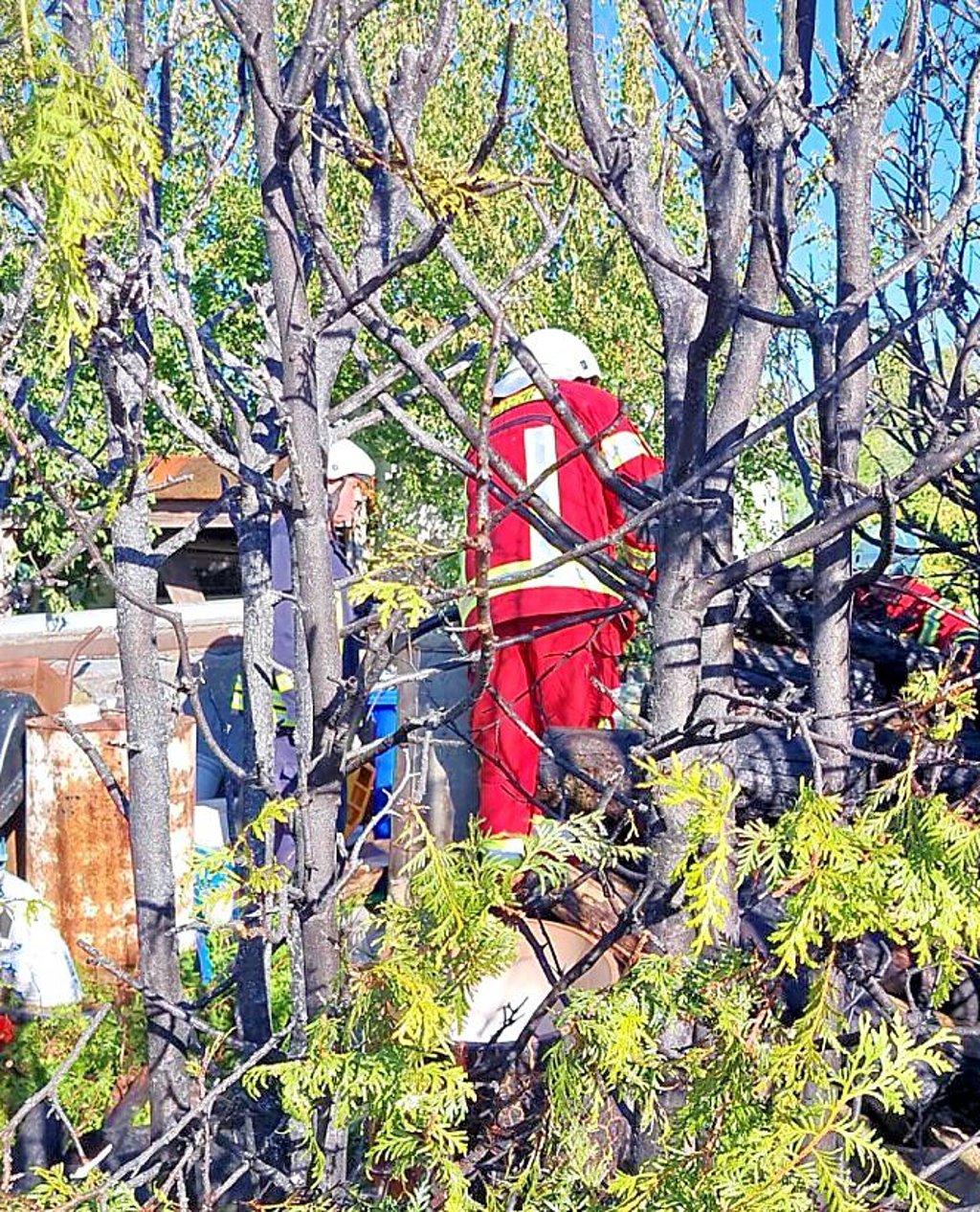 Die Feuerwehren waren in Meinsdorf gefordert.