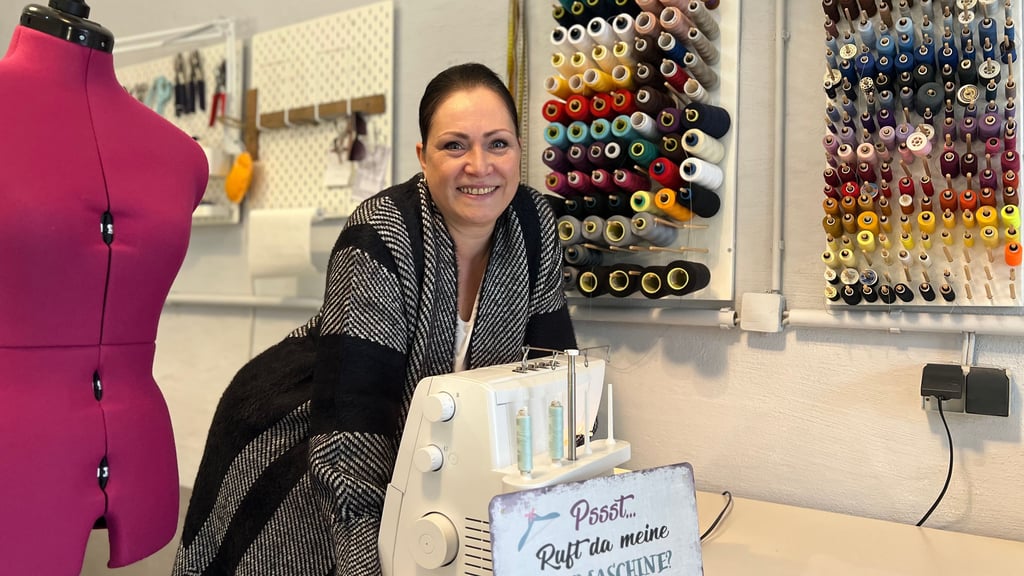 Madeleine Barth in ihrem Atelier.