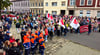 Protest Demonstration gegen die Schließung der Helios Klinik Zerbst am 8. Oktober 2025