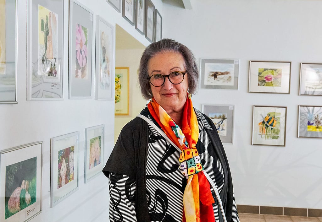 Die ehemalige „Himmelreich“-Wirtin Dagmar Richter gibt in einer Dauerausstellung in der Burgmühle Freyburg Einblicke in ihr Schaffen.