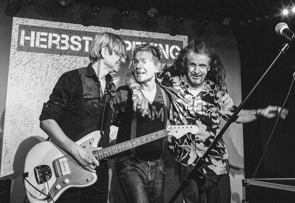 Sie sind „Herbst in Peking“: „King Snow“, Rex Joswig und Helmar Kreysig (von links)