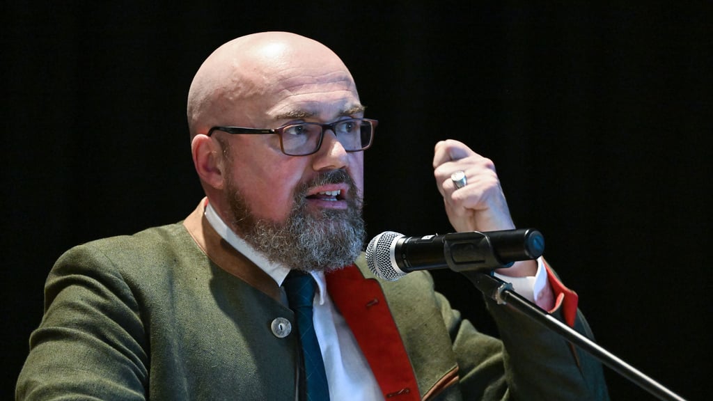 In russischen Medien gern gezeigt: Hans-Thomas Tillschneider