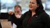 Die Thüringer Linke-Abgeordnete Katharina König-Preuss hält nichts von Plänen auf EU-Ebene zur Chatkontrolle. (Archivbild)