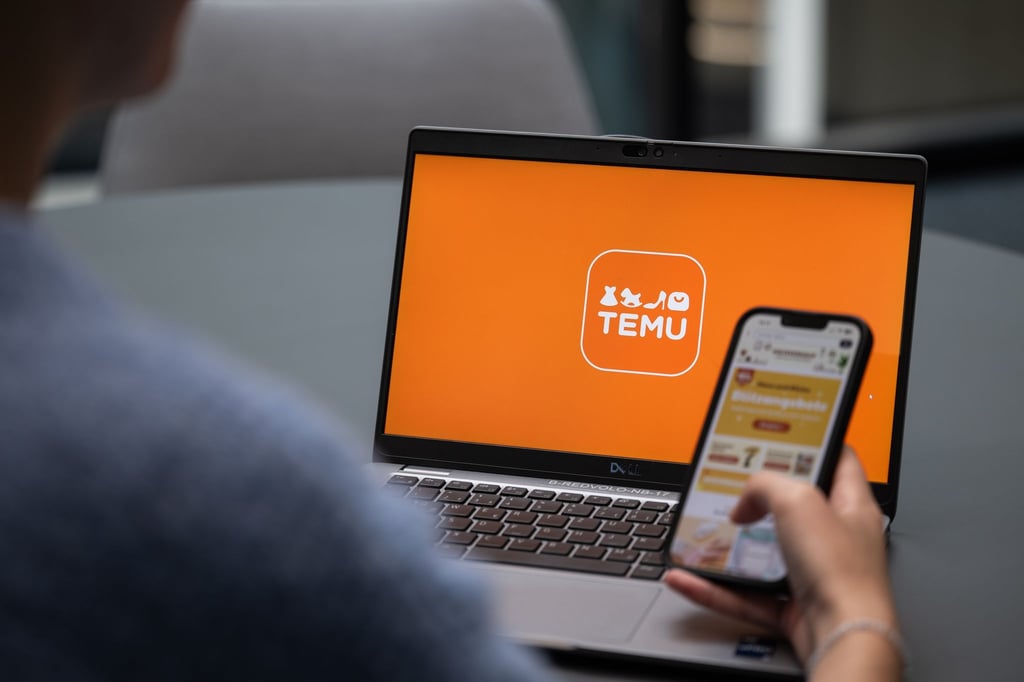 Der Online-Marktplatz Temu ist bei Verbrauchern beliebt.