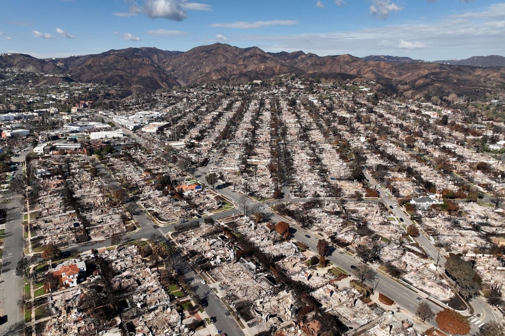 Im Januar hatten verheerende Brände ganze Viertel von Los Angeles verwüstet. (Archivbild)